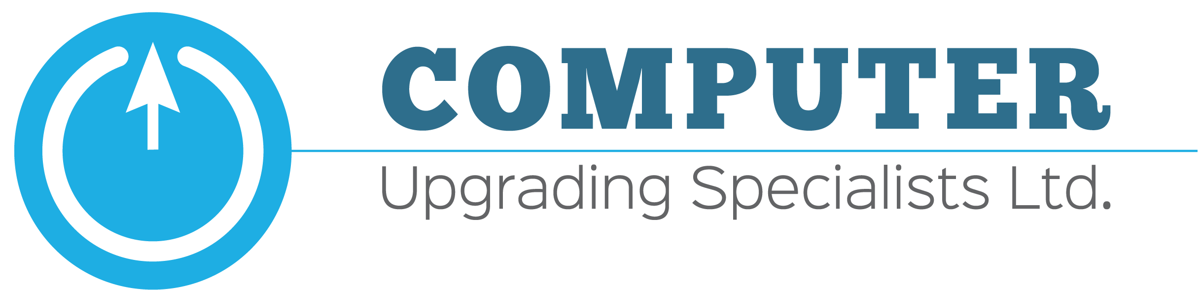 Computer Upgrading Specialist Logo